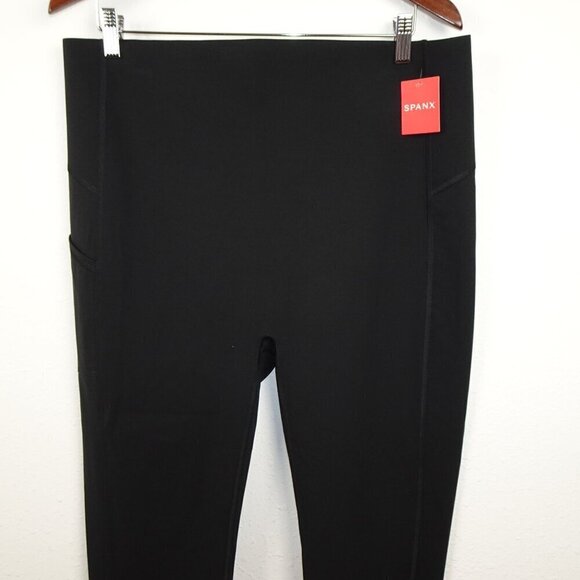 Spanx Shapewear Leggings Size 2X Highwaist Every Wear 7/8 Very Black 5025R - Picture 3 of 10